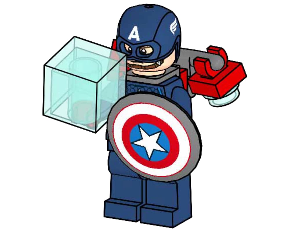LEGO sættet Captain America