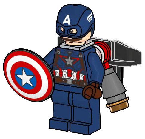 LEGO sættet Captain America