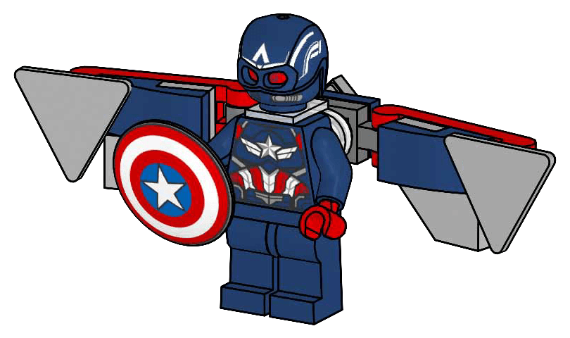 LEGO sættet Captain America