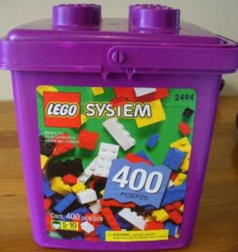 LEGO sættet 400-Piece Purple Bucket