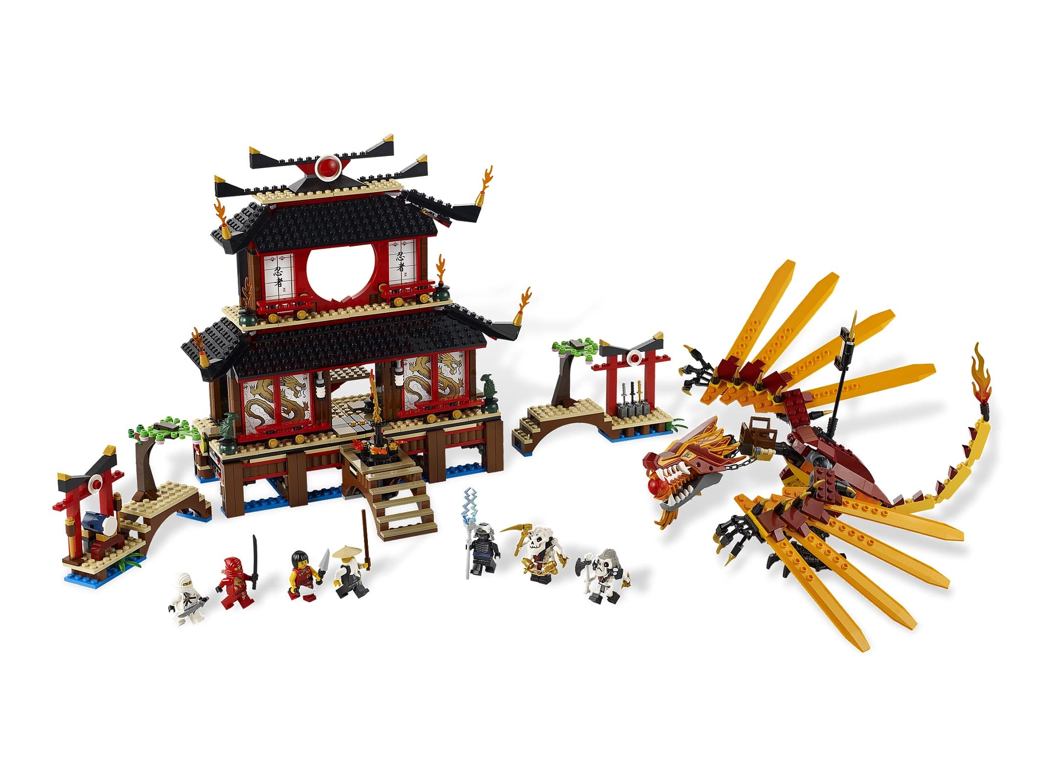 LEGO sættet Fire Temple