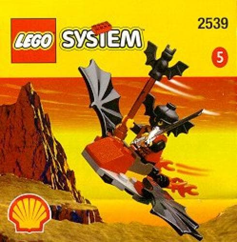 LEGO sættet Fright Knights Flying Machine