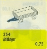 LEGO sættet 1:87 Bedford Flatbed Trailer