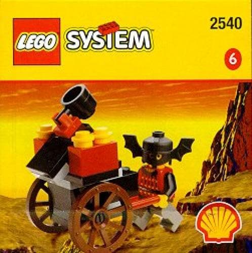 LEGO sættet Fright Knights Catapult Cart