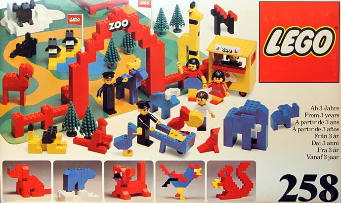 LEGO sættet Zoo with Baseboard