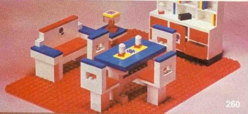 LEGO sættet Complete Living Room Set