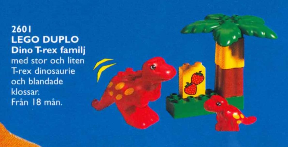 LEGO sættet T-Rex Dinosaurs (Mother & Baby)