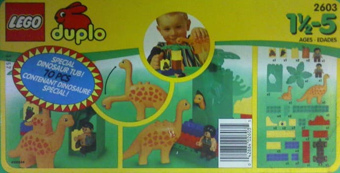 LEGO sættet Dinosaurs Tub