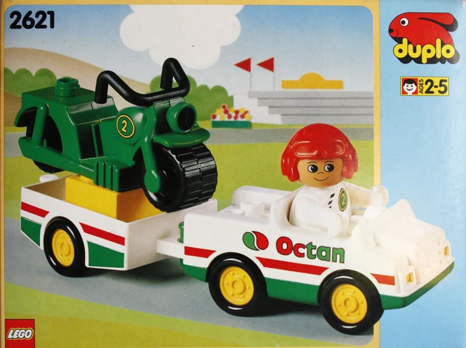 LEGO sættet Motorbike Transporter