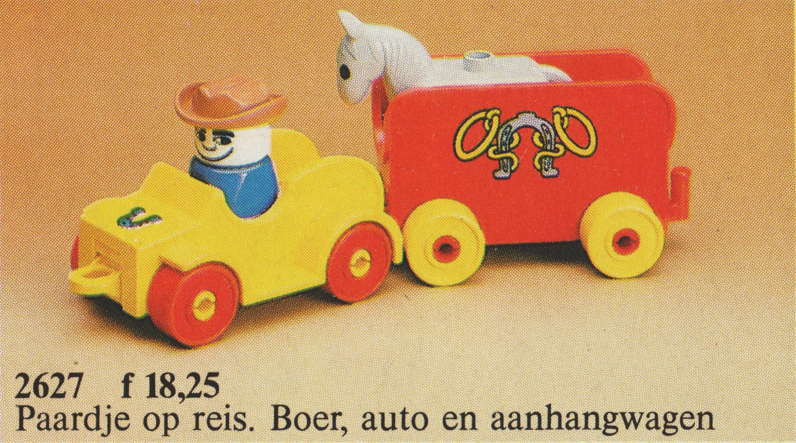 LEGO sættet Pony Trailer (Rodeo)