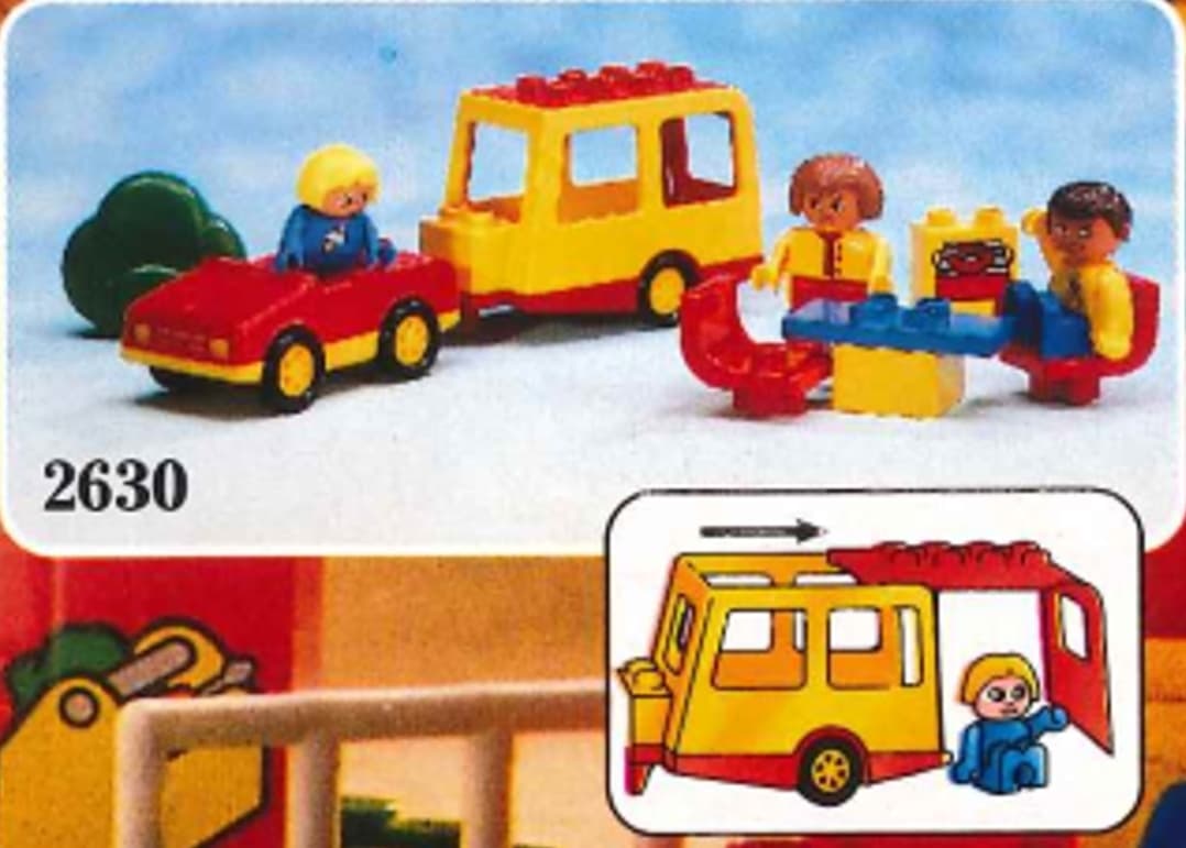 LEGO sættet Car and Campervan