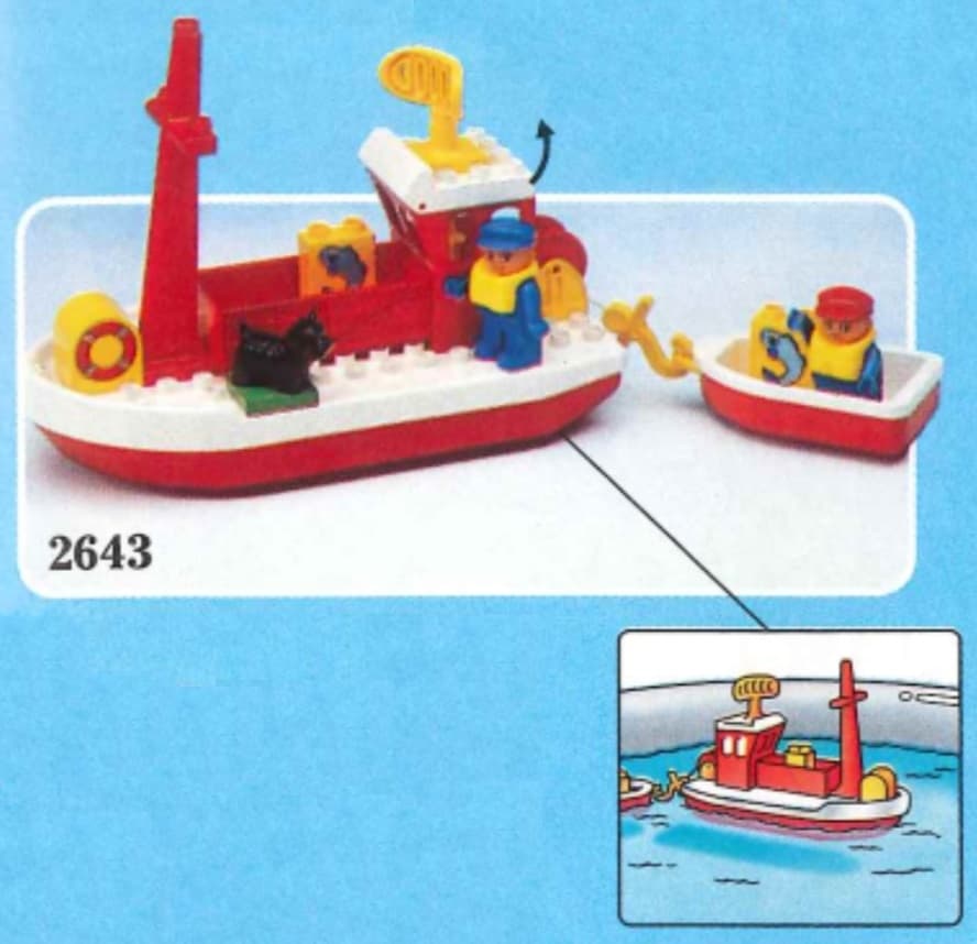 LEGO sættet Fishing Boat