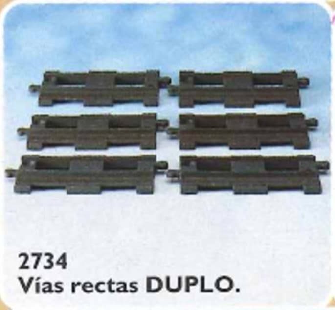 LEGO sættet Straight Track (Straight Rails)