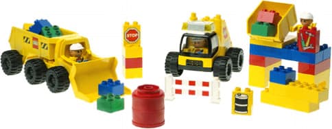 LEGO sættet Big Wheels Road Worker Set