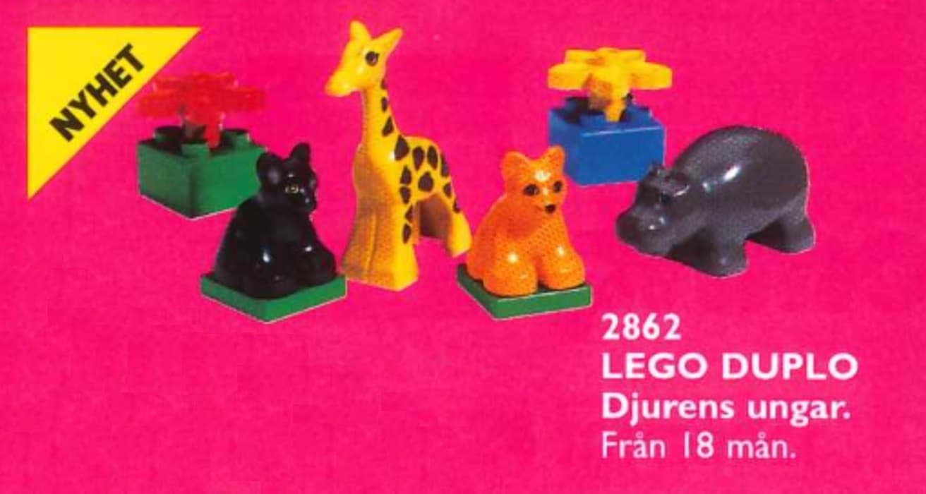 LEGO sættet Zoo Babies (Baby Animals)