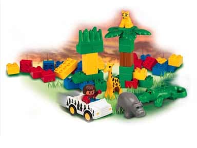 LEGO sættet Animal Safari (Basic Zoo)