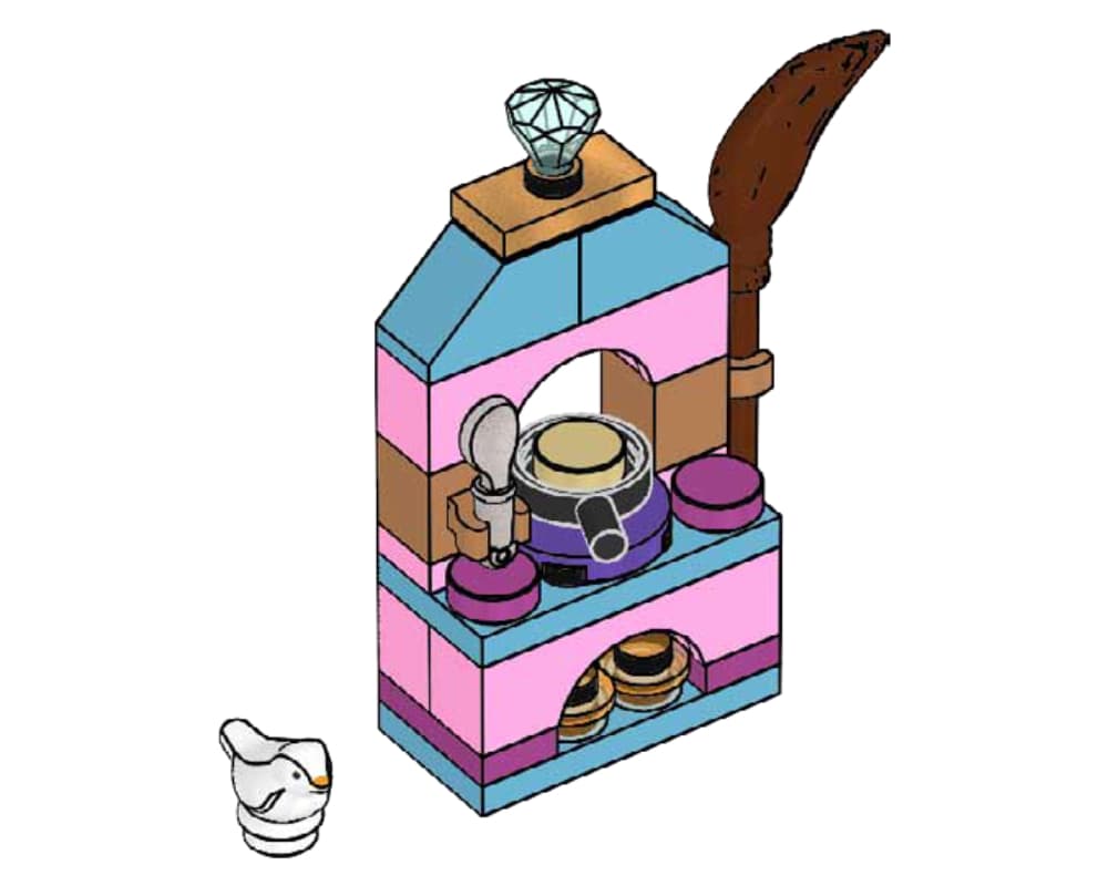 LEGO sættet Cinderella's Kitchen