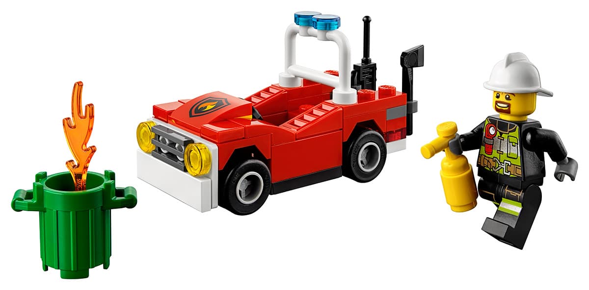 LEGO sættet Fire Car