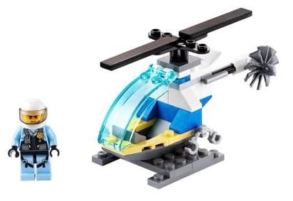 LEGO sættet Police Helicopter