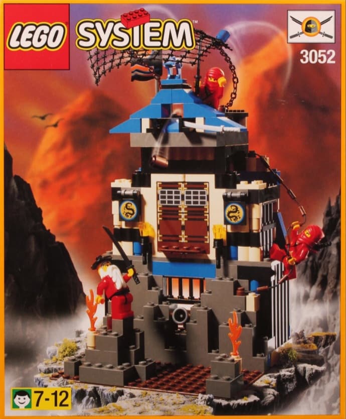 LEGO sættet Ninja Fire Fortress