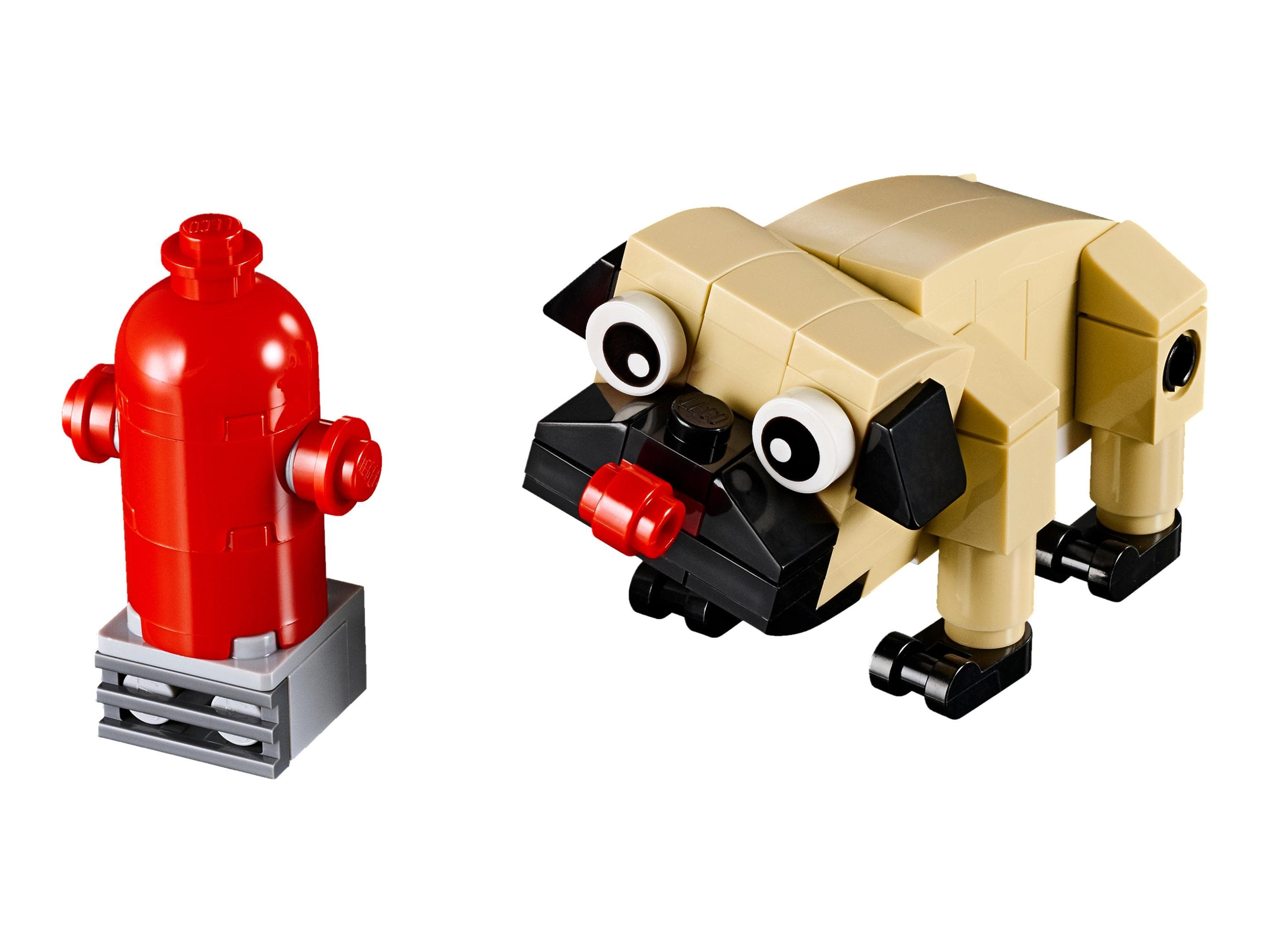 LEGO sættet Cute Pug