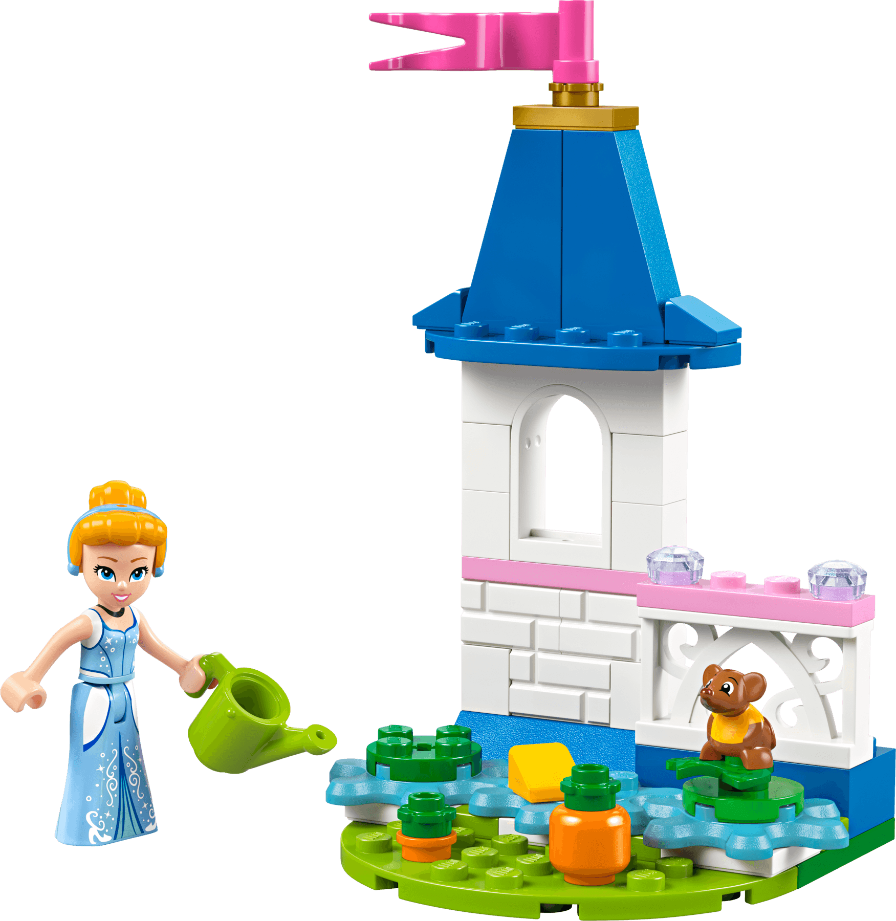 LEGO sættet Cinderella's Mini Garden Castle