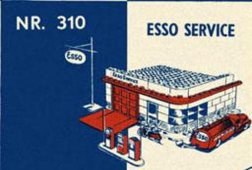 LEGO sættet ESSO Filling Station