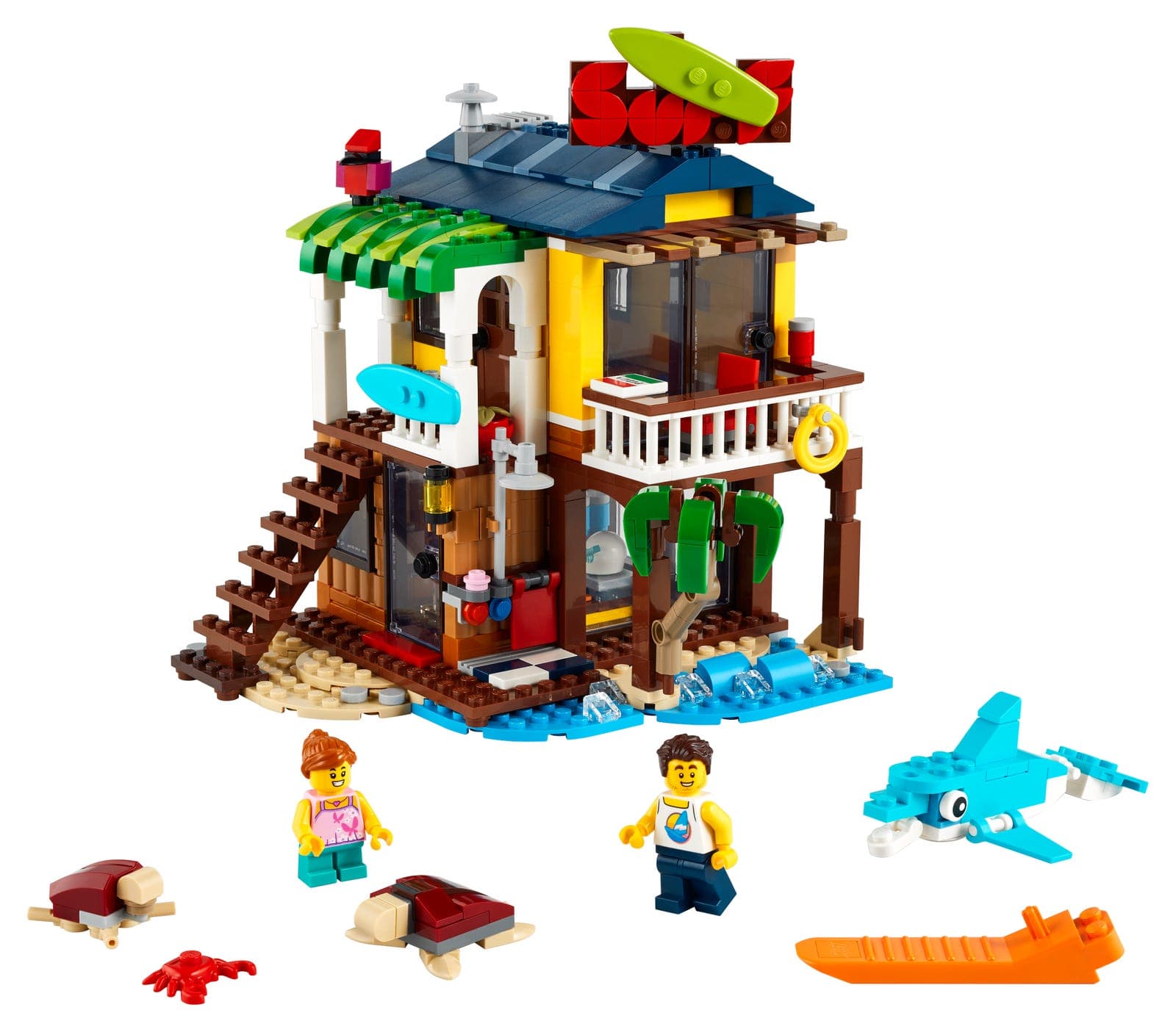 LEGO sættet Surfer Beach House