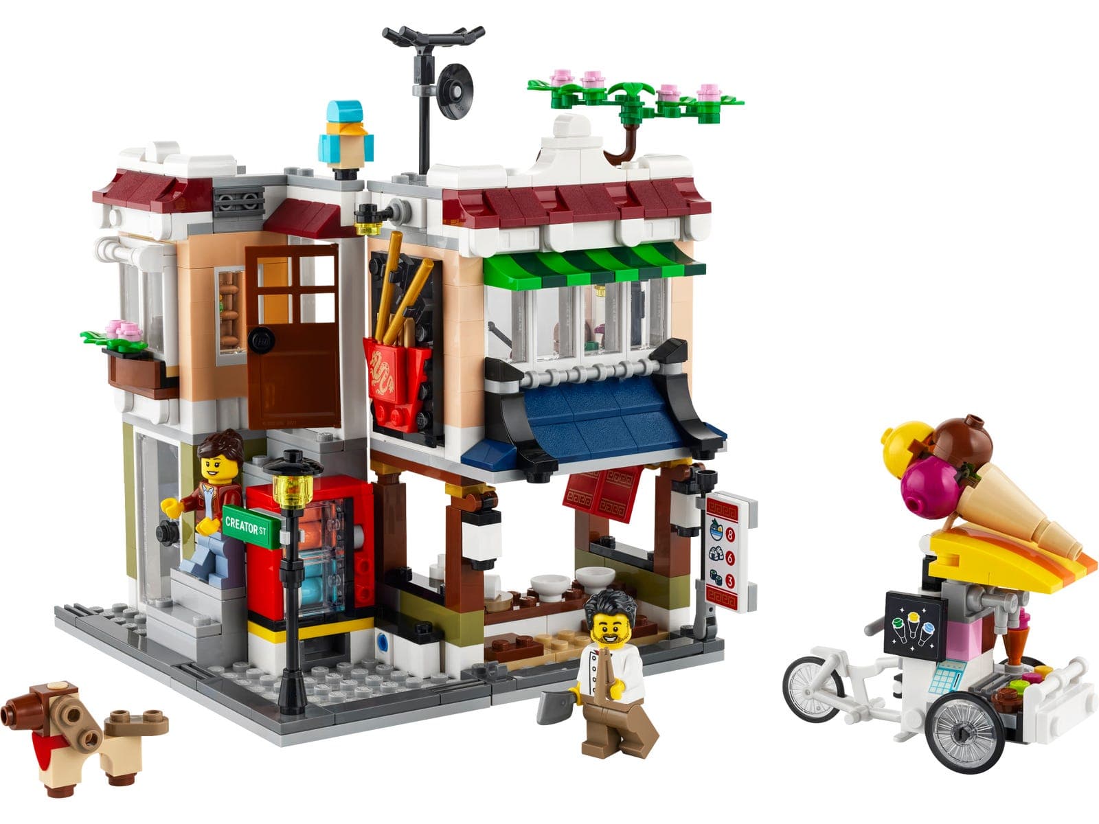 LEGO sættet Downtown Noodle Shop