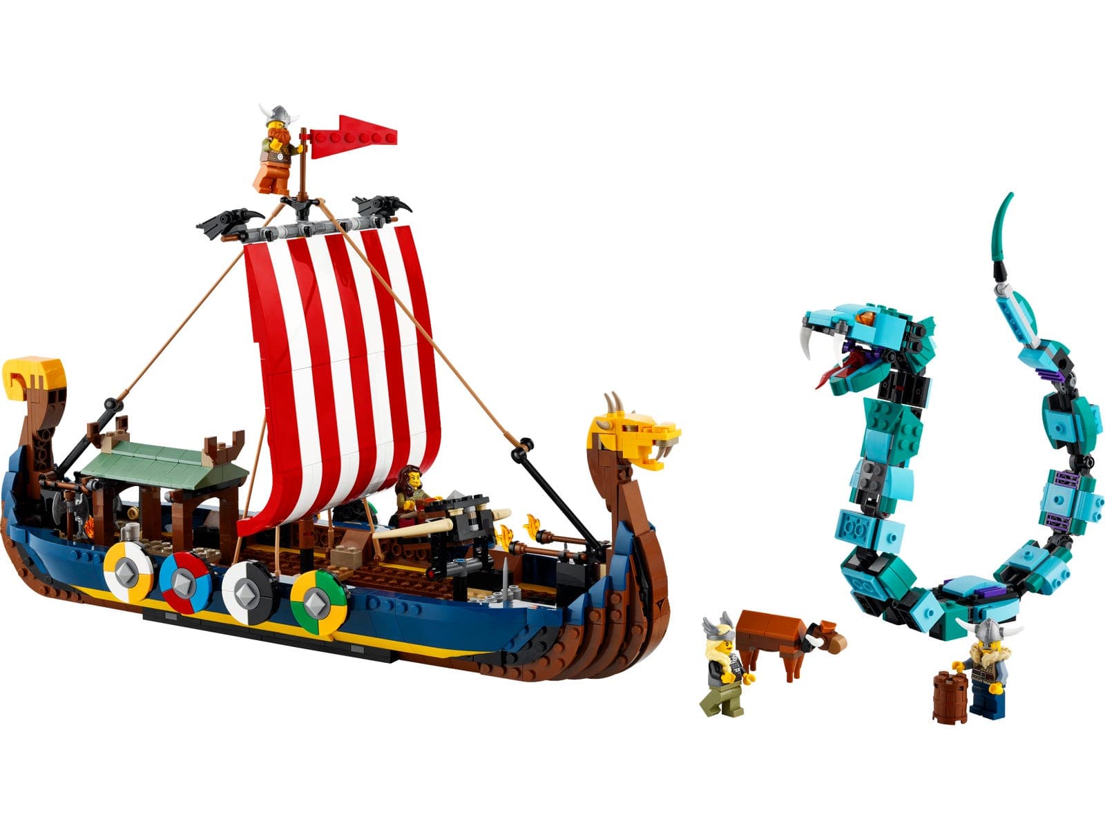 LEGO sættet Viking Ship and the Midgard Serpent