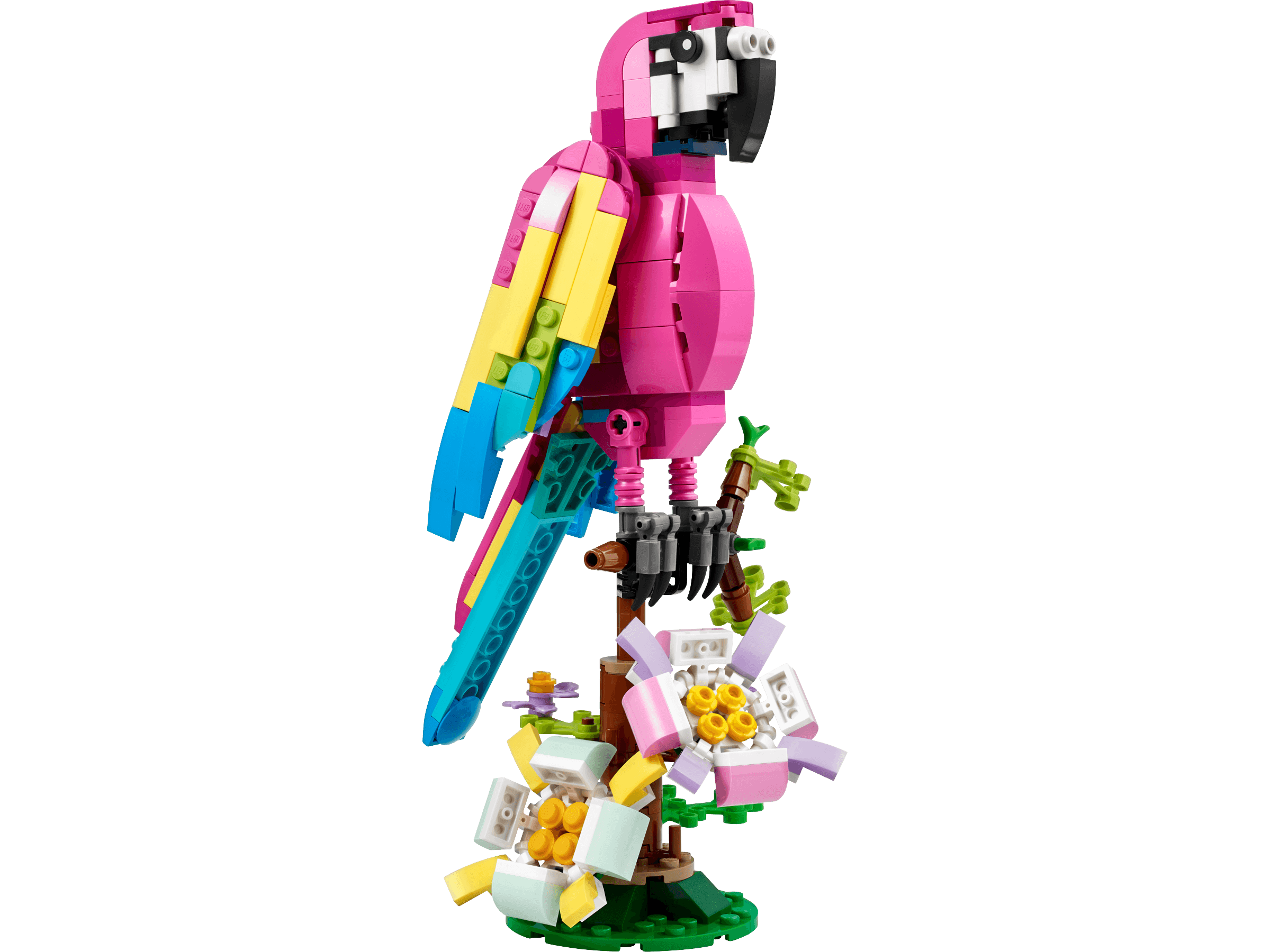 LEGO sættet Exotic Pink Parrot