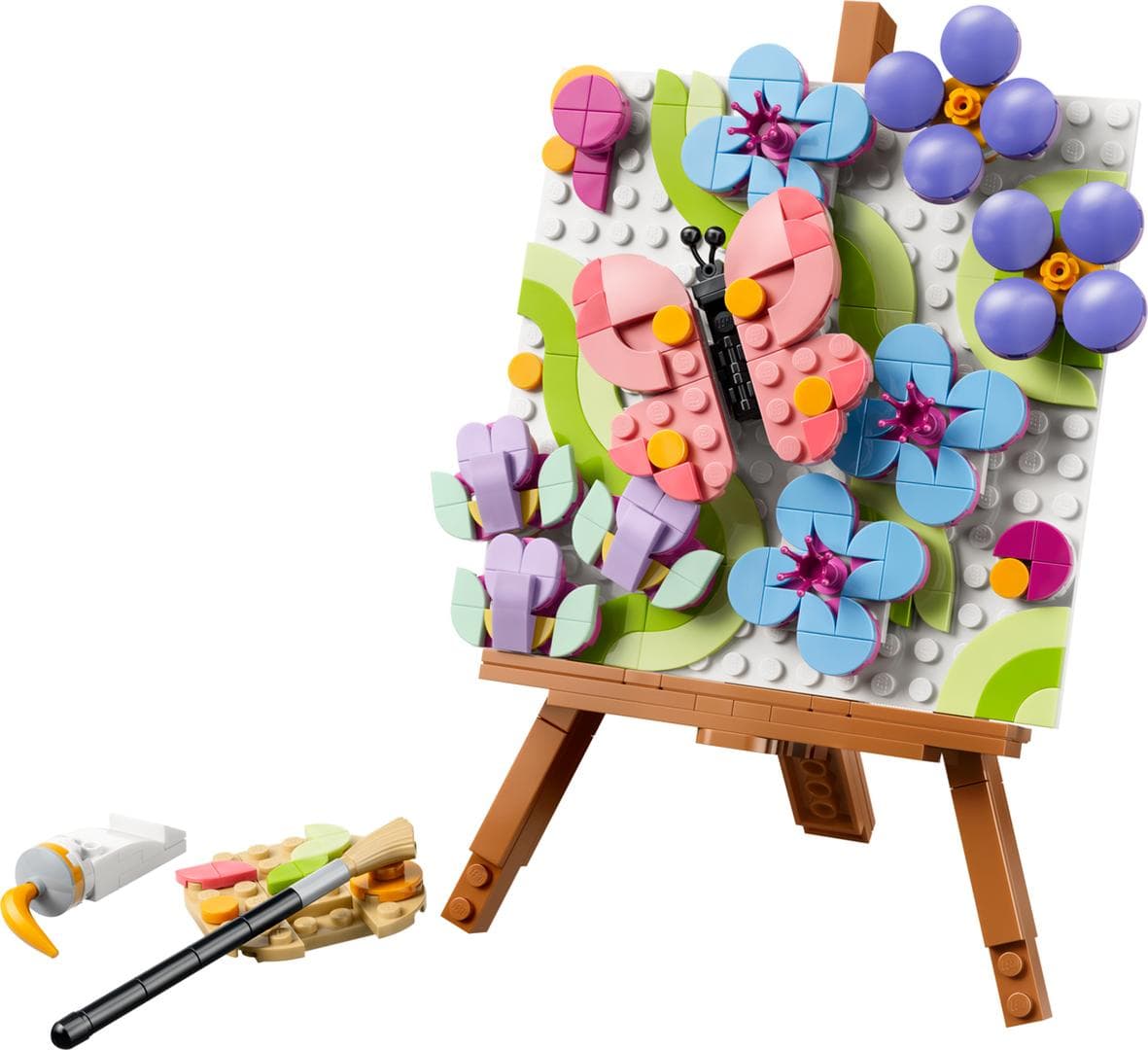 LEGO sættet Floral Art Decor Painting