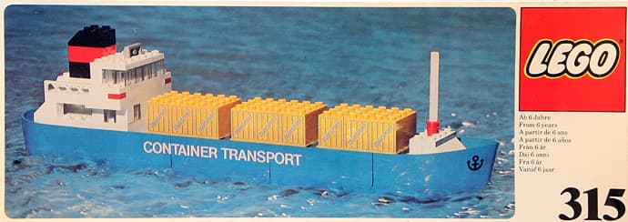 LEGO sættet Container Transport