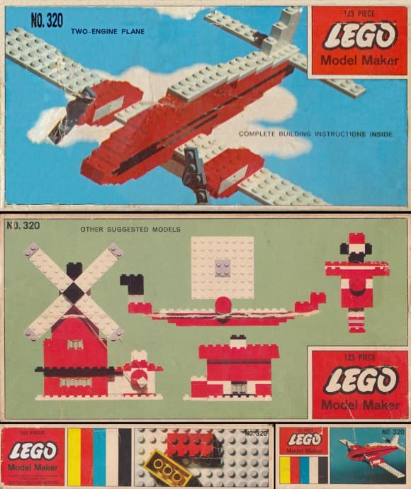 LEGO sættet Two-Engine Plane