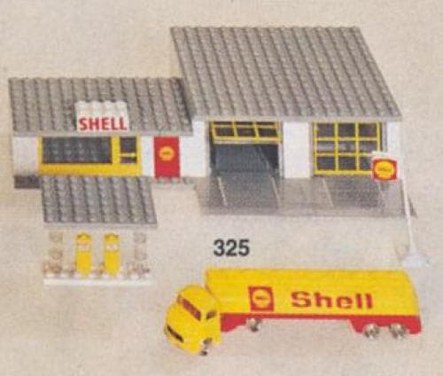 LEGO sættet Shell Service Station