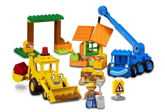 LEGO sættet Scoop and Lofty at the Building Yard