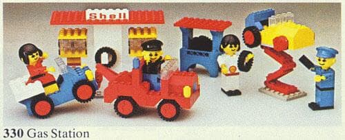 LEGO sættet Gas Station