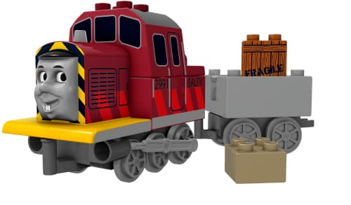 LEGO sættet Salty the Dockyard Diesel