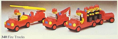 LEGO sættet Fire Trucks