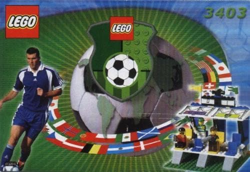 LEGO sættet Fans' Grandstand with Scoreboard