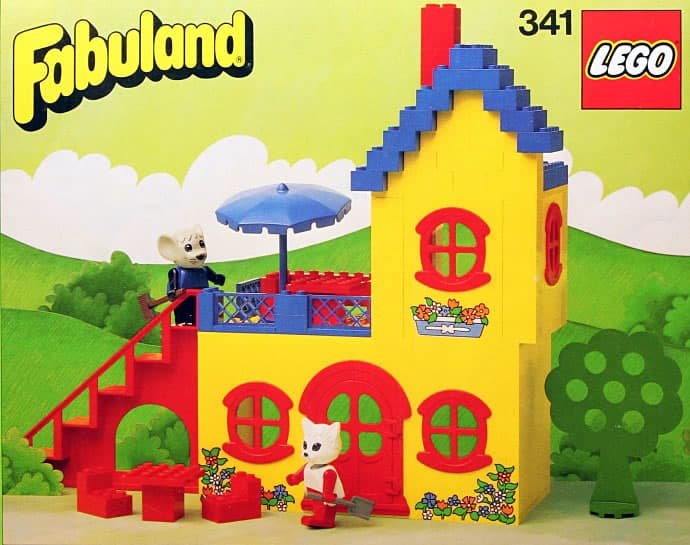 LEGO sættet Cathy Cat's & Morty Mouse's Cottage