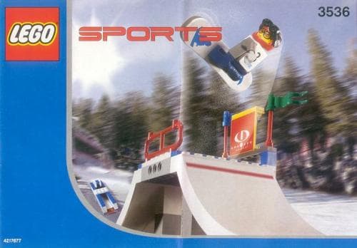 LEGO sættet Snowboard Big Air Comp