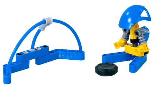 LEGO sættet Blue Player & Goal