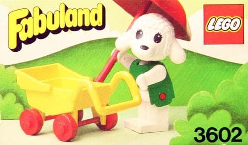 LEGO sættet Lisa Lamb's Pram