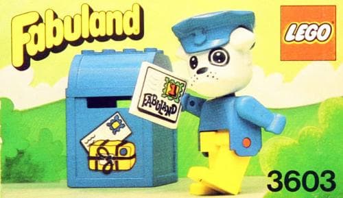 LEGO sættet Boris Bulldog and Mailbox
