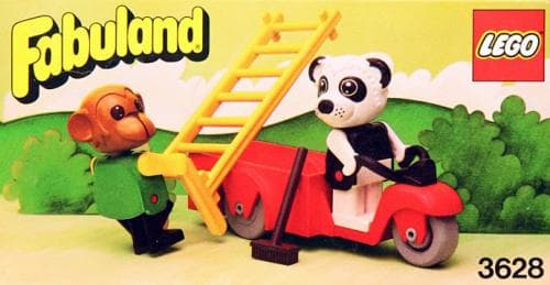 LEGO sættet Perry Panda & Chester Chimp