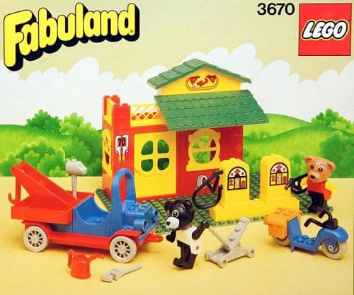 LEGO sættet Service Station