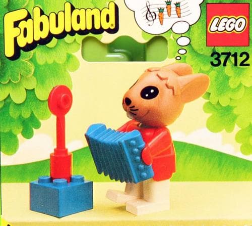 LEGO sættet Robby Rabbit and Accordion