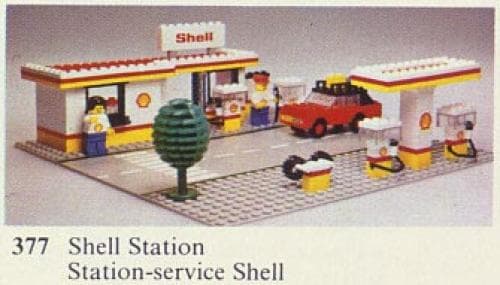 LEGO sættet Shell Service Station