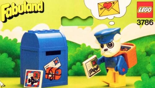 LEGO sættet Buzzy Bulldog the Postman